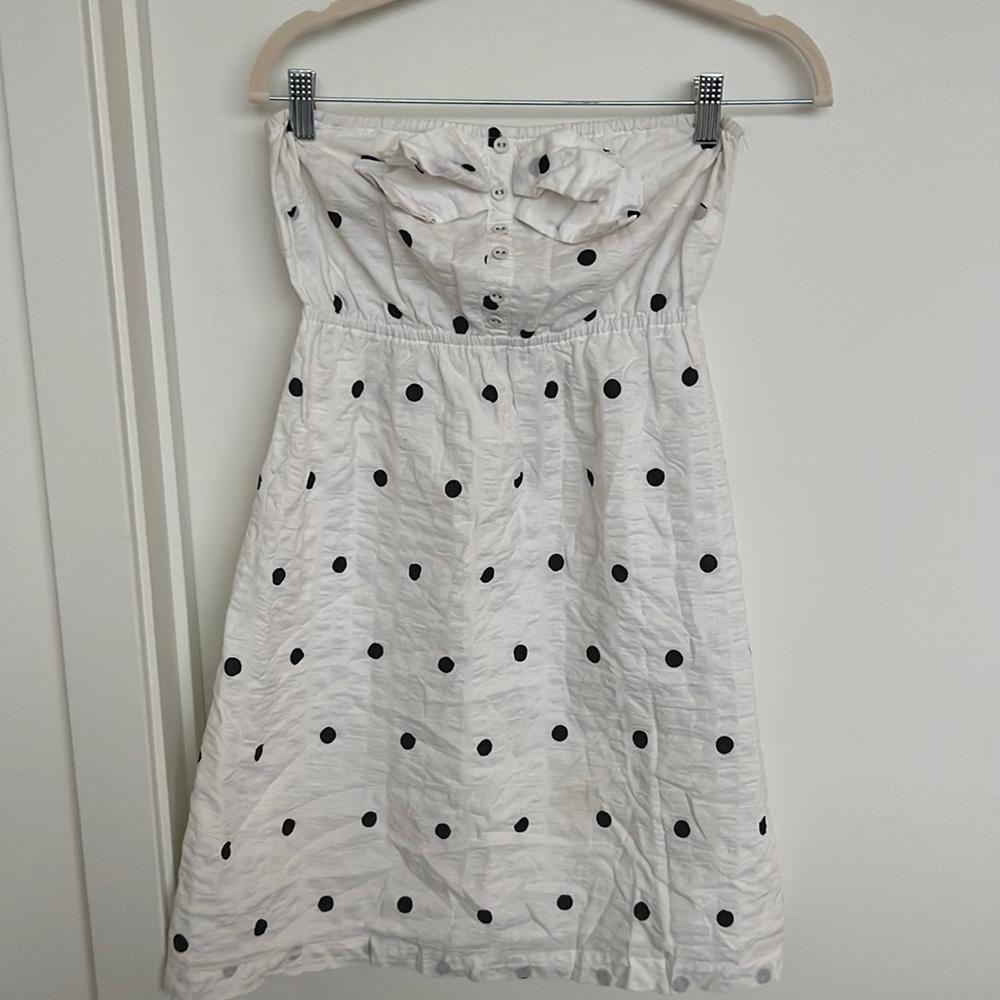 White tube dress